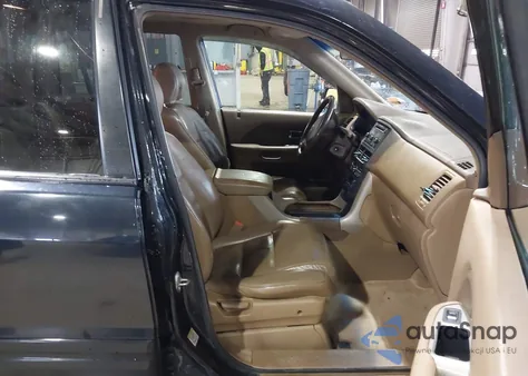 2006 Honda Pilot Ex-L из США, поврежденный, VIN 2HKYF18556H565203